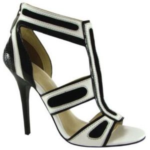 L.A.M.B. Noel Black/White heel